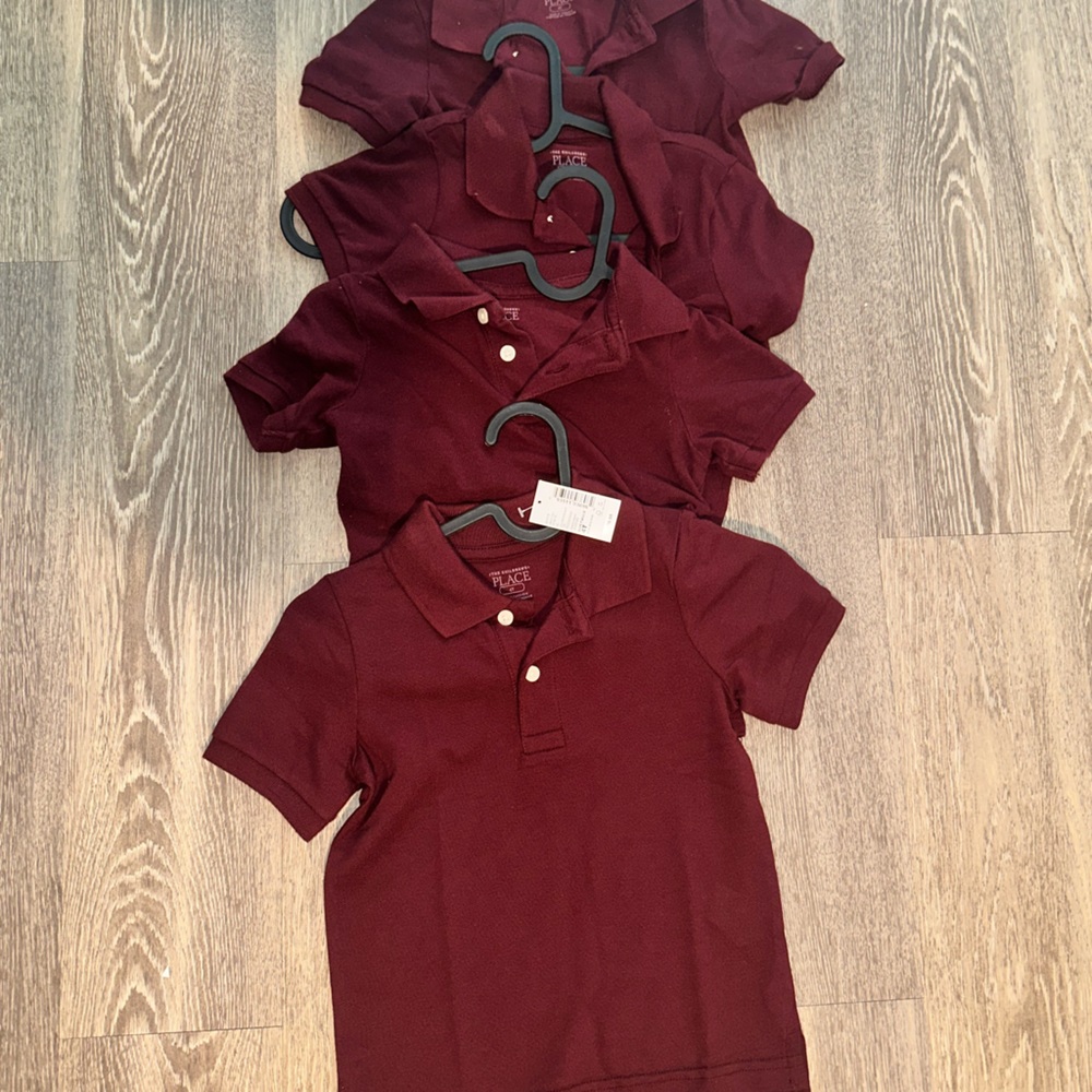 Toddler Boys Uniform Pique Polo
